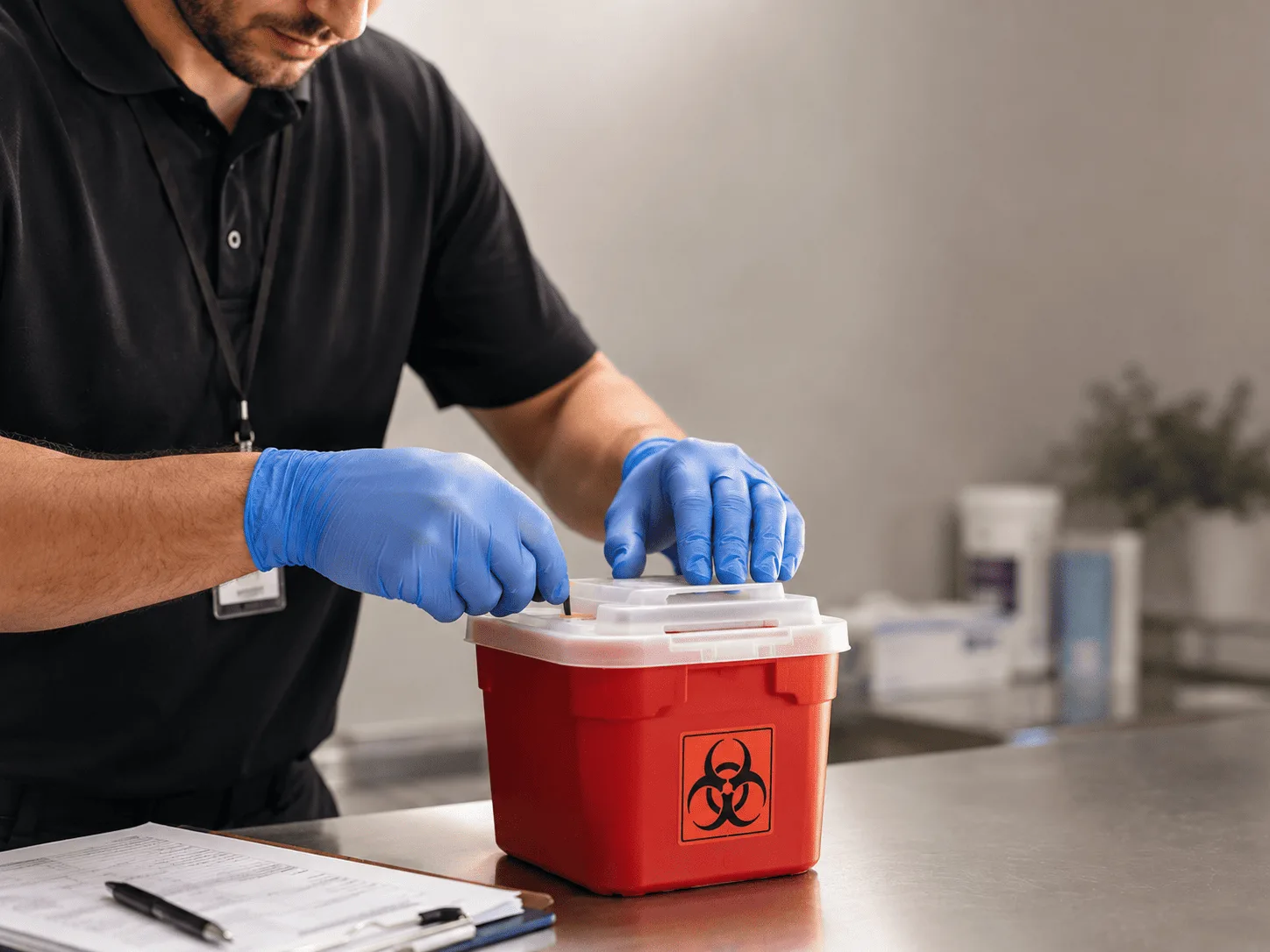 Why choose Sharps Waste Disposal in Mount Judea, AR
